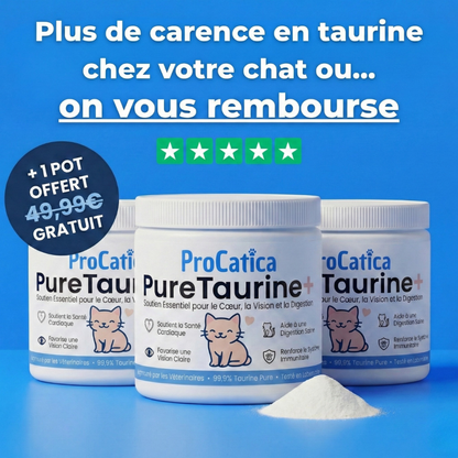 PureTaurine+ - N°1 Recommandé par les Vétérinaires