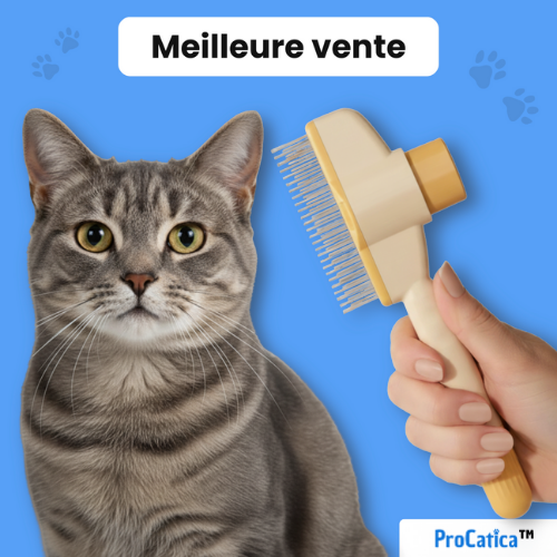 GentleBrush™ – Brosse anti-poils morts