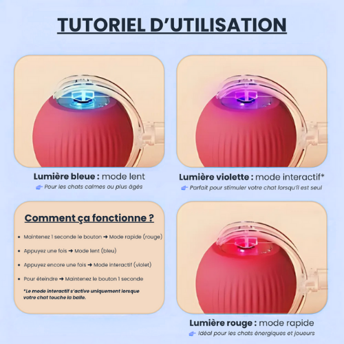 PlayBall™ - Jouet Interactif pour Chats