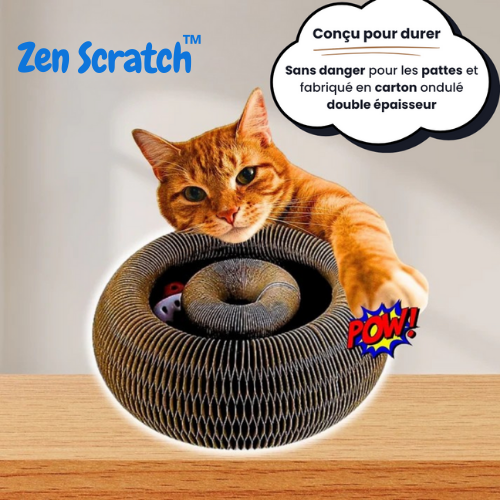 ZenScratch™ | Griffoir interactif pour chats