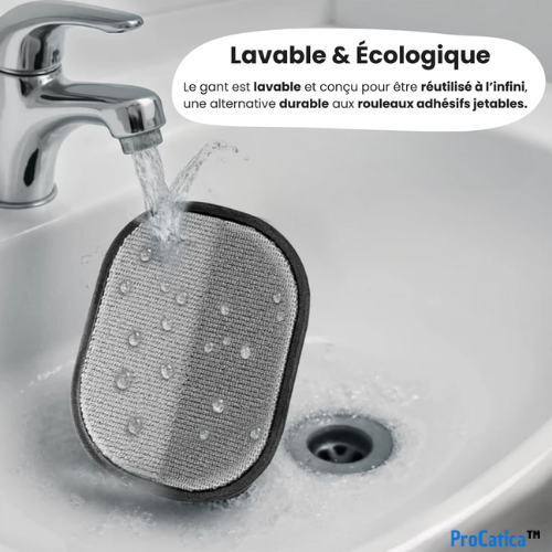 Gant statique anti-poils