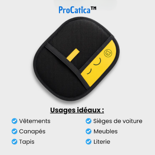 Gant statique anti-poils