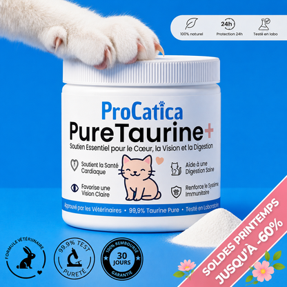 PureTaurine+ - N°1 Recommandé par les Vétérinaires